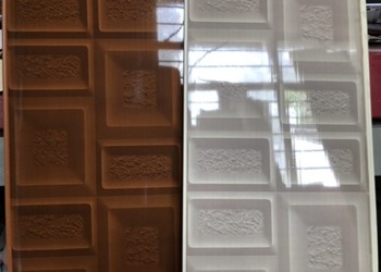 Projete os painéis de parede do PVC da diversidade 3D/3D que os painéis de parede decorativos fáceis instalam