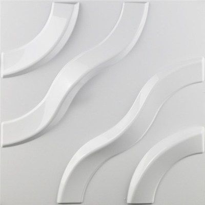 O IOS fácil de pouco peso decorativo interno da instalação dos painéis de parede do PVC 3D aprovou